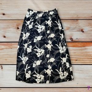 NWOT Hawaiin Floral Print Skirt | 14